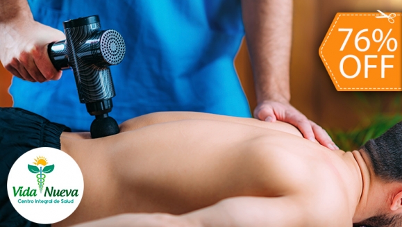 [Image: ¡Paga $22 en Lugar de $90 por 2 Masajes Relajantes + 2 Masajes Cráneo-Facial + 2 Terapias de Percusión + 2 Ajustes Quiroprácticos + Aromaterapia!m]