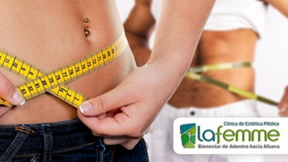 [Image: ¡Paga Q375 en lugar de Q3450 por Paquete Reductivo de 18 tratamientos en La Femme!m]