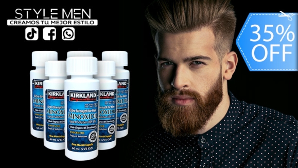 [Image: ¡Paga Q550 en Lugar de Q850 por 1 Caja con 6 Frascos de Minoxidil 5% Marca Kirkland para Estimular el Crecimiento del Cabello y Barba!m]