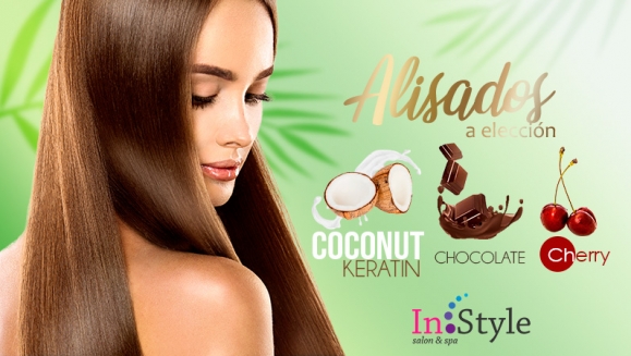 [Image: ¡Paga $25 en Lugar de $150 por Alisado a Elección: Keratin Blue, Nanoplastía, Cherry, 24K, Chocolate o Keratina Coco + Lavado Desintoxicante + Tratamiento Reestructurante y Antifrizz + Secado + Planchado + Mascarilla Selladora + Proteína Protectora!m]