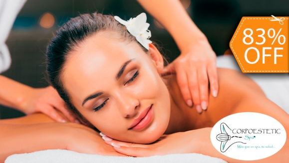 [Image: ¡Paga $20 en Lugar de $120 por 2 Masajes Relajantes + 2 Tratamientos Shiatsú + 2 Masajes Ecológicos + 2 Masajes Plexo-Craneal + 2 Aplicaciones Geotermales + 2 Aromaterapias + Reflexología + 2 Exfoliaciones Faciales con Suero Hidratante o Colágeno!m]
