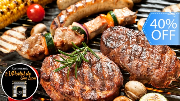 [Image: ¡Paga Q149 en Lugar de Q250 por Parrillada para 2 Personas con: 6 Oz de Puyazo Importado + 16 Oz de Pollo a La Plancha + Longaniza Artesanal + Chorizo Argentino + 3 Guarniciones a Elección + 2 Bebidas a Elección!m]