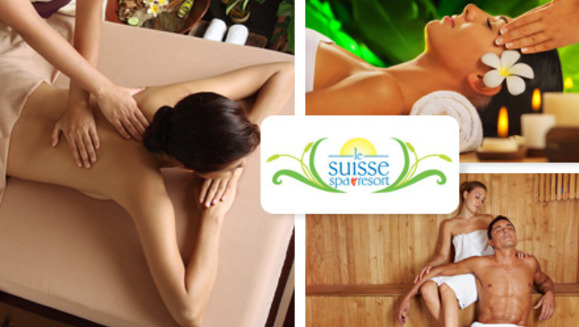 [Image: ¡Paga Q275 en lugar de Q810 por día de spa que incluye: Sauna, Jacuzzi, Hidroterapia, Masaje Relajante y más en Le Suisse Spa!m]