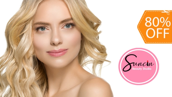 [Image: ¡Paga $18 en Lugar de $90 por Tinte Completo, Retoque o Mechas a Elección entre: Balayage, Babylights o Tradicionales + Tratamiento Sellador de Color o de Botox + Lavado Spa + Corte de Puntas + Planchado o Secado!m]