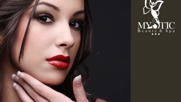 [Image: ¡Paga Q89 en lugar de Q275 por Set de Uñas Acrílicas + Manicure Express + Decoración o Maquillaje en uñas + Tratamiento de Keratina en Mystic Salón &amp;  Spa!m]