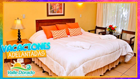 [Image: ¡Paga $75 en lugar de $155 por Estadía de 2 Días y 1 Noche para 2 Adultos y hasta 2 Niños en Habitación Doble + 2 Desayunos Chapines + Ingreso al Parque Acuático + Uso de las Instalaciones!m]