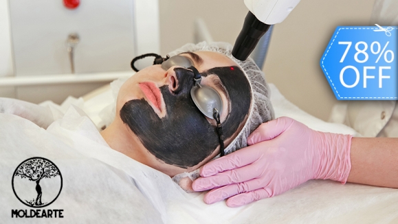 [Image: ¡Paga Q99 en Lugar de Q450 por Rejuvenecimiento Facial “Hollywood Peel” con: Radiofrecuencia + Pico Láser + Mascarilla de Carbón Activado y Gel Humectante + Extracción de Puntos + Exfoliación con Sal Himalaya + Ácido Hialurónico o Salicílico!m]