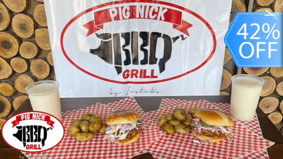 [Image: ¡Paga Q70 en Lugar de Q120 por 2 Sándwiches Pulled Pork + Papas Bravas + 2 Bebidas Naturales!m]