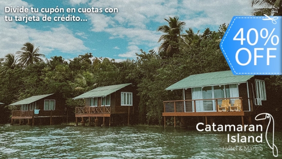 [Imagen:¡Conoce el Encanto del Caribe! ¡Paga Q770 en Lugar de Q1,283 por Estadía Triple en Bungalow Privado con A/C + Traslados en Lancha + Parqueo + Impuestos!]