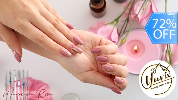 [Image: ¡Paga Q49 en Lugar de Q175 por Set de Uñas Acrílicas French o Naturales + Decoración en 2 Uñas + Manicura Rusa!m]