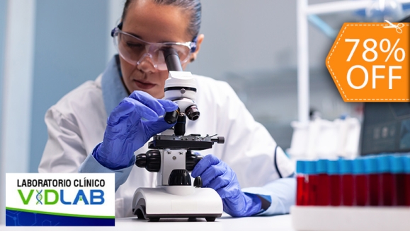[Image: ¡Paga $23 en Lugar de $105 por Perfil de Exámenes de Laboratorio a Elección entre: Tiroideo Total, Tiroideo Libre, Prostático o Marcador de Cáncer de Mama!m]