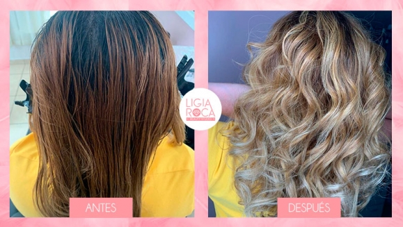 [Image: ¡Paga $20 en Lugar de $66.67 por Tinte Completo, Retoque, Baño de Color o Mechas Parciales o Balayage + Lavado Spa + Corte de Puntas + Tratamiento Hidratante Reconstructor + Proteína y Sellador de Puntas + Esmaltado en Manos!m]