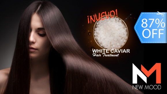 [Image: ¡Paga Q59 en Vez de Q450 por Tratamiento de Restauración Capilar de Caviar Blanco + Lavado con Shampoo con Extracto de Perla + Mascarilla Facial + Masaje de Cabeza + Protector Térmico + Ondas o Planchado!m]