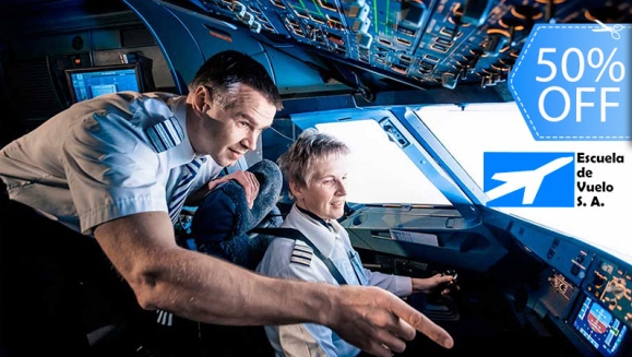 [Image: ¡Paga Q2,540 en lugar de Q5,080 por Curso Teórico de Piloto Aviador Privado: Uso de Aeronaves de Instrucción, Simulador de Vuelo y Diploma del Curso Avalado por La Dirección General de Aeronáutica Civil DGAC!m]