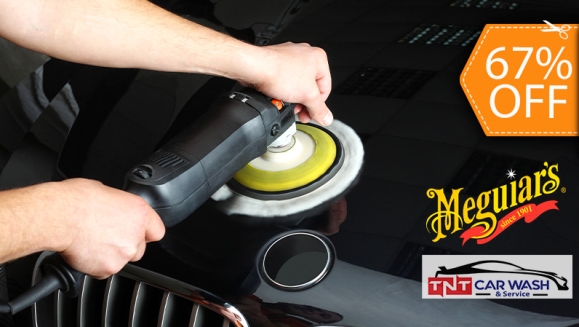 [Image: ¡Paga $20 en Lugar de $60 por Pulido de Pintura con: Aplicación de Rubbing Meguiar´s + Encerado a Máquina Meguiar´s + Car Wash!m]