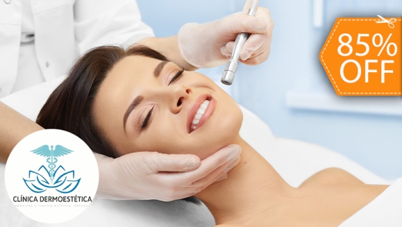 [Image: ¡Paga $15 en Lugar de $99 por Facial de Limpieza Profunda con Microdermoabrasión con Punta de Diamante + Extracción de Puntos Negros con Peeling Ultrasónico + Mascarilla Exfoliante + Mascarilla Personalizada y Más!m]