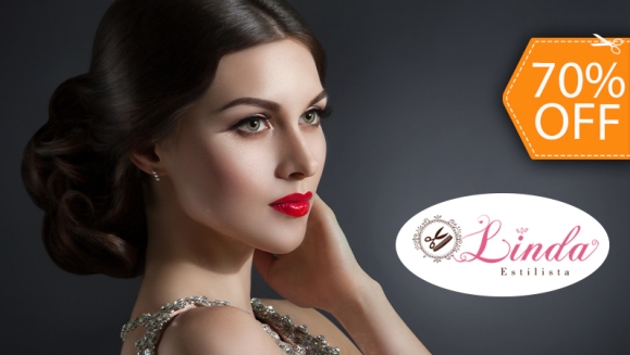 [Image: ¡Paga $20 en Lugar de $66 por Maquillaje Profesional + Peinado Elaborado + Tratamiento Hidratante + Lavado!m]