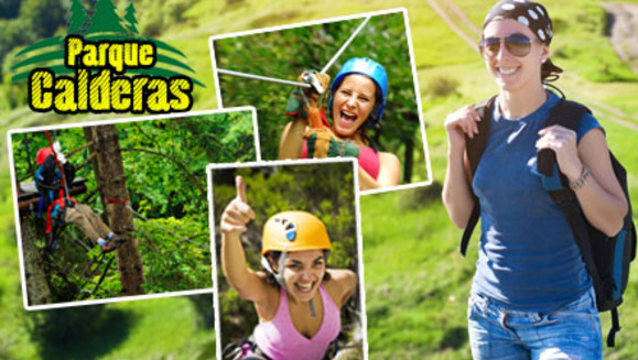 [Image: ¡Paga Q65 en lugar de Q150 por un día lleno de diversión y aventura (1 canopy, 1 rapel, columpios gigantes, balsas con remos, caminata por bosque virgen) en Parque Calderas!m]