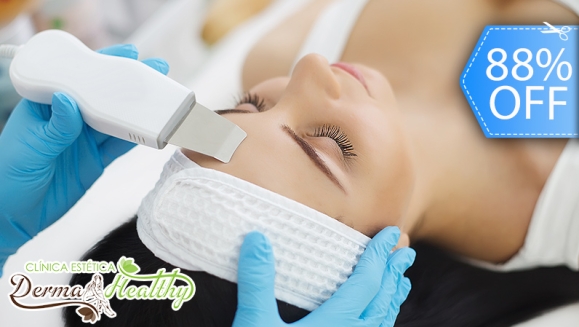 [Image: ¡Paga Q99 en Lugar de Q800 por Limpieza Facial de Hidratación Profunda o Antiacné con Productos BioAge: Peeling Ultrasónico + Máscara LED + Hidrodermabración + Extracción de Puntos Negros + Vaporización + Exfoliación + Mascarilla e Hidratación y Más!m]