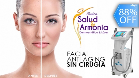 [Imagen:¡Paga Q249 en Vez de Q1,999 por Tratamiento Antiaging para Rostro o Cuello con: 2 Sesiones de PRP + 2 Radiofrecuencias RDF o 2 Microdermoabrasiones + 2 Velos de Colágeno + 2 Limpiezas Faciales + 1 Mascarilla de Vitamina C y Más!]