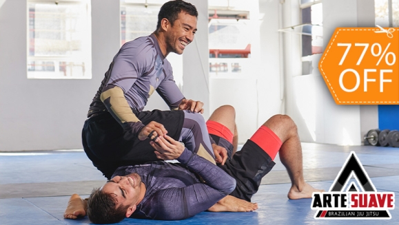 [Image: ¡Paga $25 en Lugar de $110 por 1 Mes de Clases Ilimitadas de Brazilian Jiu Jitsu para Adultos, Adolescentes o Niños + Matricula!m]
