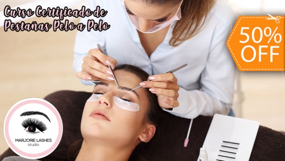 [Imagen:¡Paga $75 en Lugar de $150 por Cursos Certificados de Lifting Lash y de Pestañas Pelo a Pelo Técnica Clásica + Set de Pinzas!]