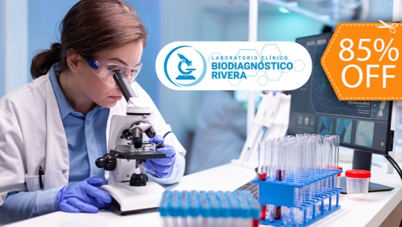 [Image: ¡Paga $18 en Lugar de $119.25 por 28 Exámenes de Laboratorio Clínico: Glucosa, Triglicéridos, Colesterol, Ácido Úrico, Urea, Hemoglobina, VIH, VDRL, Heces, Orina y Más!m]