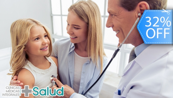 [Image: ¡Paga Q375 en Lugar de Q550 por Consulta Pediátrica o General + Exámenes de Laboratorio: Hematología, Orina y Heces Completa + Vacuna contra La Influenza en Más Salud, Zona 9!m]