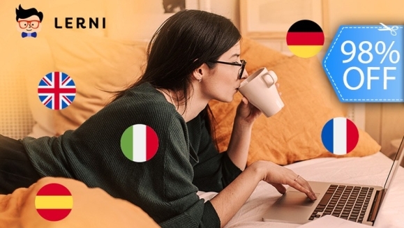 [Imagen:¡Paga Q99 en vez de Q4,500 y Aprende 2 Idiomas: 18 Meses de Curso Online Certificado de Idioma a Elección: Inglés, Alemán, Italiano o Francés + 18 MESES GRATIS DE OTRO CURSO A ELECCIÓN!]