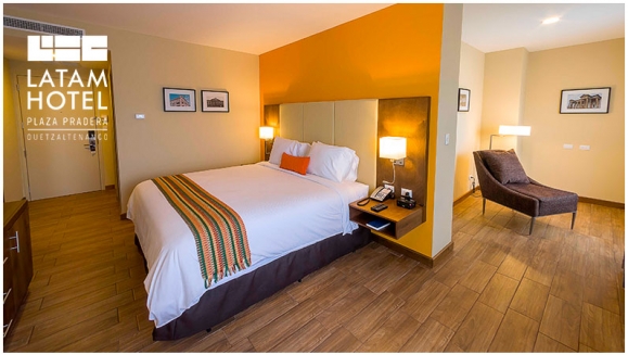 [Image: ¡Paga Q599 en lugar Q1,200 por Estadía Familiar en LATAM: Habitación Doble Queen para 2 Adultos y hasta 2 Niños + 4 Desayunos + Acceso al Roof Top con Piscina Climatizada, Jacuzzi, Sauna Seco y Gimnasio!m]