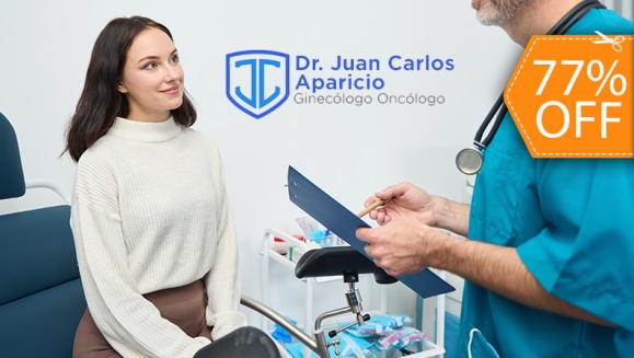 [Image: ¡Paga $30 en Lugar de $130 por Consulta Ginecológica que Incluye: Citología + Ultrasonografía Pélvica + Ultrasonografía de Mamas + Evaluación Pélvica y de Mamas!m]