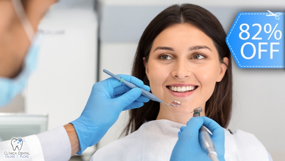 [Image: ¡Paga Q99 en Lugar de Q550 por Limpieza Dental Completa con Eliminación de Sarro y Placa con Ultrasonido + Pulido con Profijet + Aplicación Tópica de Flúor + Examen de Diagnóstico Completo y Evaluación!m]