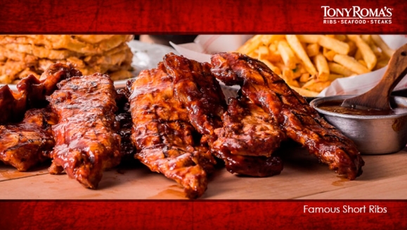 [Image: ¡Paga $31.78 en Lugar de $57.78 por 2 Libras de Short Ribs + 1 Buffalo Chicken Sandwich + 1 Orden de Chicken Tenders + 1 Entrada de Onion Loaf + 4 Limonadas + 1 Skillet Brownien! ¡A Domicilio!m]