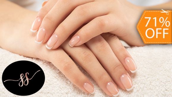 [Image: ¡Paga $9 en Lugar de $31 por Set de Uñas Acrílicas a Elección entre French, Naturales o Cover de Color (Baño de Acrílico) + Esmaltado Permanente en Manos o Pies!m]