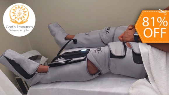 [Image: ¡Paga $15 en Lugar de $80 por 2 Sesiones de Presoterapia para Tratar Piernas Cansadas, Retención de Líquidos o Várices + Reflexología Podal!m]