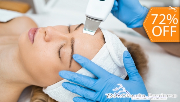 [Imagen:¡Paga $25 en Vez de $90 por Tratamiento Facial para Eliminar El Acné con: Extracción de Puntos Negros con Espátula Ultrasónica + Microdermoabrasión con Punta de Diamante + Hydrafacial + Luz LED + Limpieza Profunda + Evaluación + Plan de Seguimiento!]