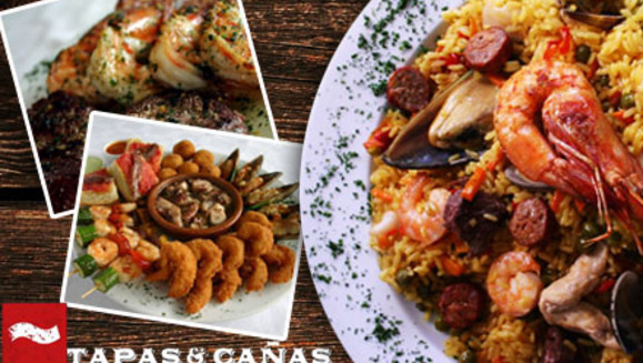 [Image: ¡Paga Q99 y consume Q200 en todo el menú de Tapas y Cañas!m]