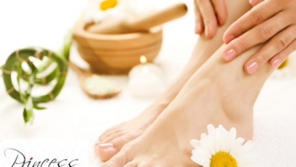 [Image: ¡Paga $10 en lugar de $41 por pedicure y manicure cítrico + Lavado Spa para tu cabello + planchado o pistoleado en Princess!m]