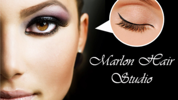 [Image: ¡Paga Q299 en lugar de Q750 por delineado permanente de ojos en Marlon Hair Studio!m]