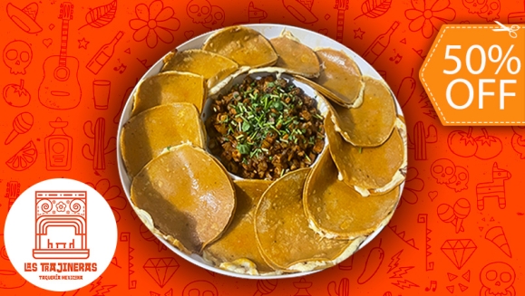 [Image: ¡Paga $11.50 en Lugar de $22.95 por Taquiza que Incluye: 1 Libra de Carne a Elección entre Pollo, Pastor, Hawaiana o Mixta + 12 Tacos de Doble Tortilla con Queso Fundido + 4 Caldos de Birria + Acompañamientos!m]