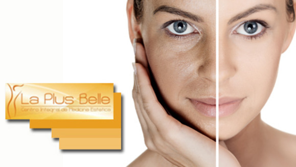 [Image: ¡Paga $39 en lugar de $245 por paquete facial que incluye: Láser personalizado o lifting facial + microdermoabrasión + IPL Facial + Limpieza Facial profunda con ozoterapia + Evaluación “Magic Mirror System” en La Plus Belle!m]