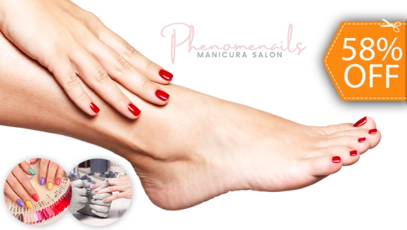 [Imagen:¡Paga $15 en Lugar de $36 por Manicure y Pedicure con Técnica Rusa + Esmaltado Permanente en Manos y Pies!]