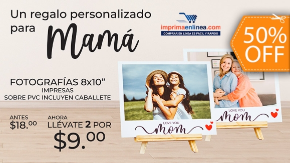 [Image: ¡Paga $9 en Lugar de $18 por 2 Fotografías (8x10 pulgadas) Impresas en PVC y Montadas en Caballete!m]