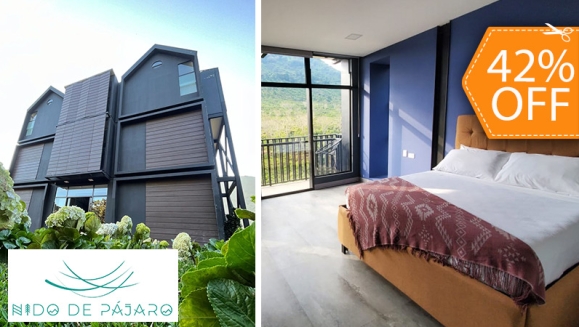 [Image: ¡Paga $45 en Lugar de $78.25 por Estadía para 2 Personas en Hotel Boutique de Montaña + 2 Desayunos + Impuestos Hoteleros! ¡Solo 103 Cupones Disponibles!m]