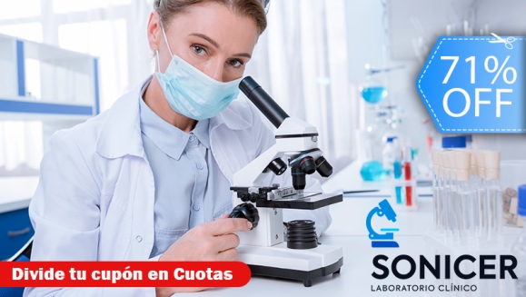 [Imagen:¡Paga Q599 en Lugar de Q2,050 por 35 Exámenes de Laboratorio: Hematología Completa, Colesterol, Ácido Úrico, Artritis, Glucosa, Corazón, Riñones, Hígado, Vías Biliares, Anticuerpos Helicobacter Pylori IgG y Más!]