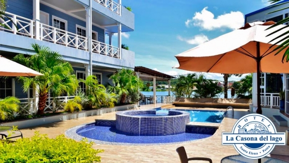 [Image: ¡Paga Q397 en lugar de Q796 por Estadía para 2 Adultos y hasta 2 Niños en Habitación Doble, en Petén, a Orillas del Lago en Hotel La Casona del Lago!m]