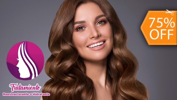 [Image: ¡Paga $10 en Lugar de $40 por Tratamiento Capilar Reestructurante o Hidratante + Lavado + Corte con Estilo + Planchado, Secado u Ondas + Serum Sellador!m]
