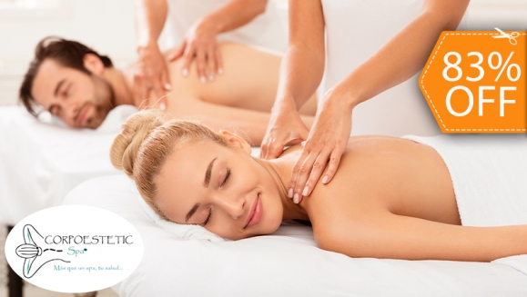 [Image: ¡Paga $20 en Lugar de $120 por 2 Sesiones de Spa con Masajes Relajantes + Masajes Plexo-Craneales + Reflexologías + Masajes Ecológicos + Mascarillas Faciales de Colágeno + Digitopunturas + Aromaterapias!m]