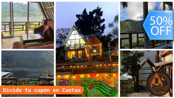 [Image: ¡Paga Q399 en Lugar de Q800 por Estadía para 4 Personas en Cabaña + Uso de Lancha de Remos + Uso de Instalaciones (Jardines, Ping-Pong, Voleibol, Fogata, Churrasquera) + Impuestos Incluidos!m]