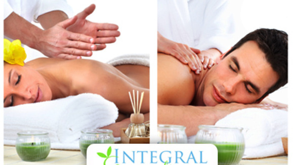 [Image: ¡Relajación total en pareja! ¡Paga $18 en lugar de $70 por 2 Masajes Relajantes o Californianos + 45 minutos de sauna Europeo o Jacuzzi + 2 Copas de Vino o 1 bolsa de Chocolates en Integral Spa!m]